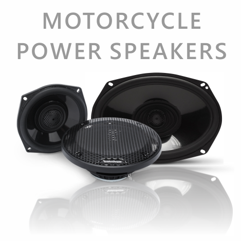 Motorcycle Power Speakers