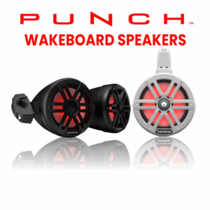 Marine Punch Wakeboard Speakers