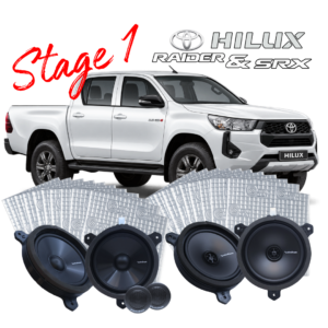TOYOTA HILUX – Stage 1 – SOUND UPGRADE AUDIO KIT – Standard
