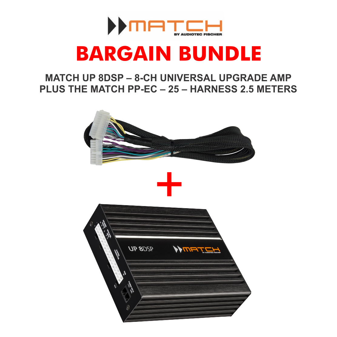Match Up 8DSP + PP-EC 25 Extension Cable - Combo