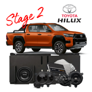 STAGE2-HILUX-W/JBL ACTIVE (hybrid stages)