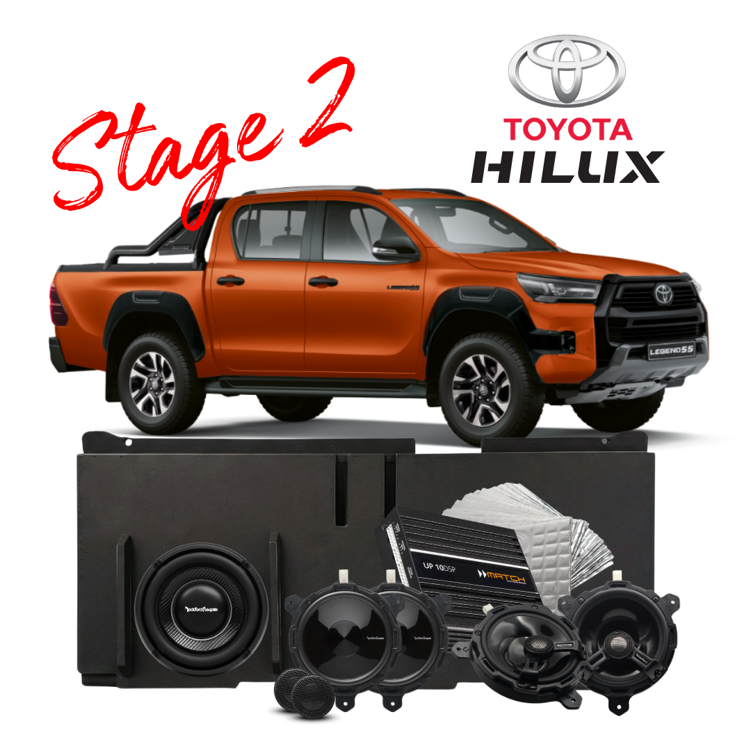 STAGE2-HILUX-W/JBL ACTIVE (hybrid stages)