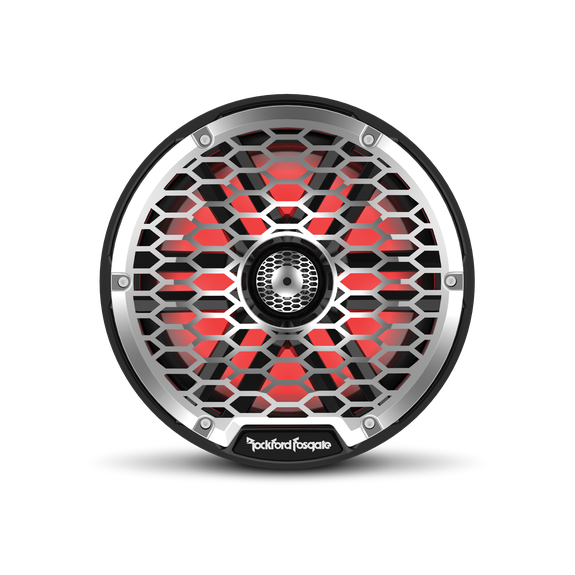 M2 8” Color Optix™ Marine 2-Way Horn Speakers (pr) - Black - Image 3