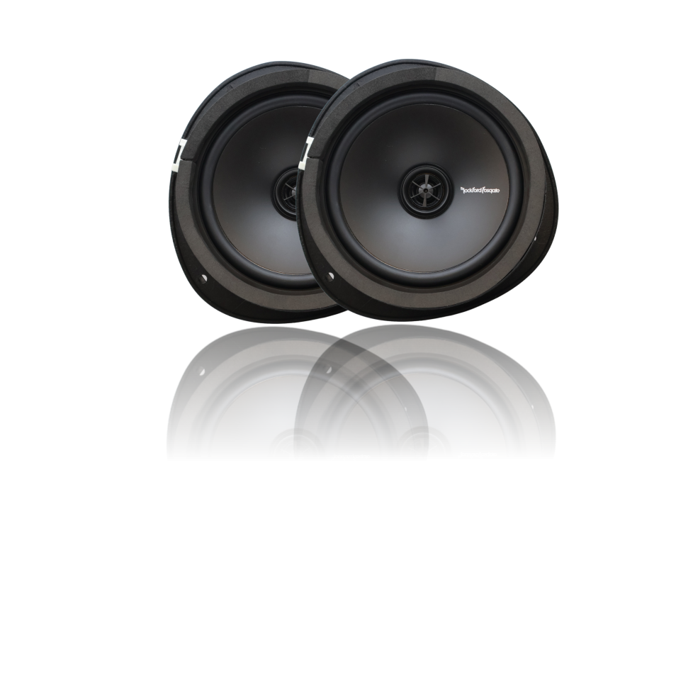 FRDNG-SP-R1675X2 - Prime 6.75" 2-Way Full-Range Speaker with Ford Ranger Next Gen 6.75 spacer