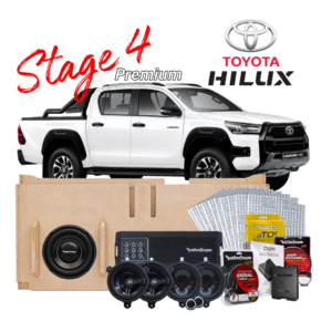 TOYOTA HILUX – Stage 4 – SOUND UPGRADE – Premium