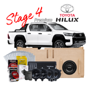 TOYOTA HILUX – Stage 4 – SOUND UPGRADE – Premium