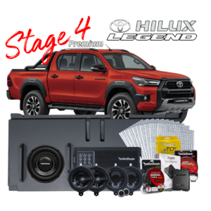 TOYOTA HILUX – Stage 4 – SOUND UPGRADE – Premium