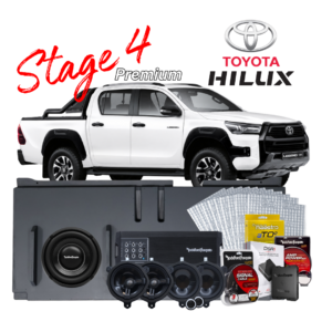 TOYOTA HILUX – Stage 4 – SOUND UPGRADE – Premium