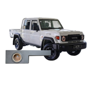 Toyota Land Cruiser Double Cab Enclosure with Subwoofer Options – TOYLCD-SUB-ENCL