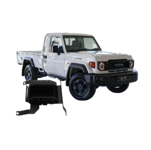 LC-AMPBR-STGS Toyota Landcruiser – Double Cab Amplifier Bracket with Amplifier Options