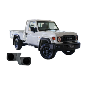 TOYLCD-SP-STGS  Toyota Land Cruiser Double Cab Door Pods and Tweeter Pillars