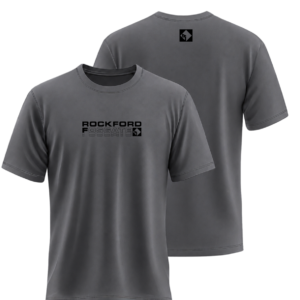 Rockford Fosgate Grey Short sleeve shirt minimalist design