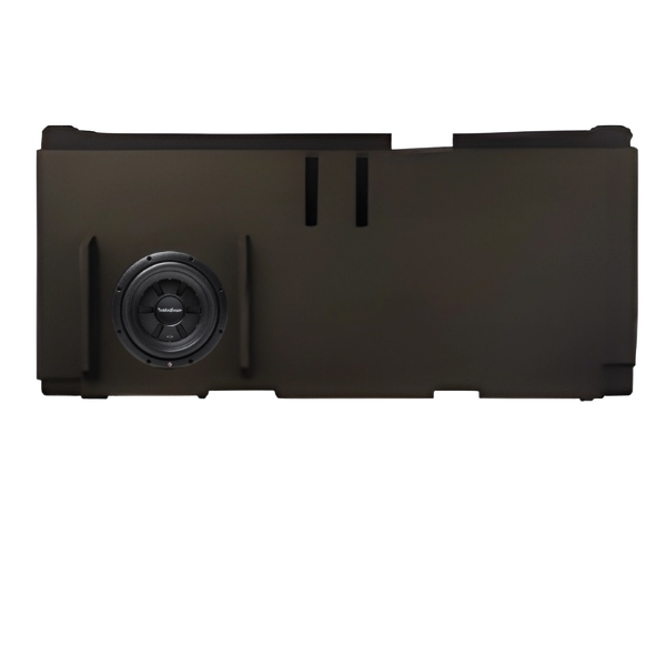 TOY-SUB-R2SD4-10 - Rockford Fosgate - Toyota Hilux Subwoofer Enclosure - Behind Seat