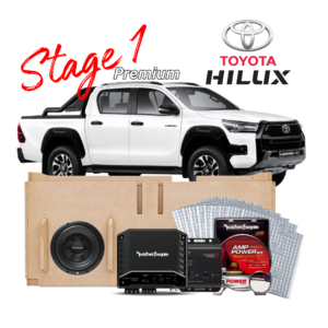 TOYOTA HILUX – Stage 1 – SOUND UPGRADE – Premium