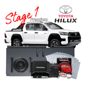 TOYOTA HILUX – Stage 1 – SOUND UPGRADE – Premium