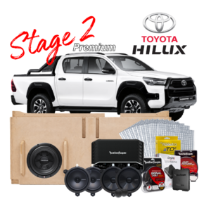 TOYOTA HILUX – Stage 2 – SOUND UPGRADE – Premium