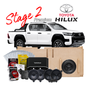 TOYOTA HILUX – Stage 2 – SOUND UPGRADE – Premium