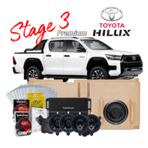 TOYOTA HILUX – Stage 3 – SOUND UPGRADE – Premium