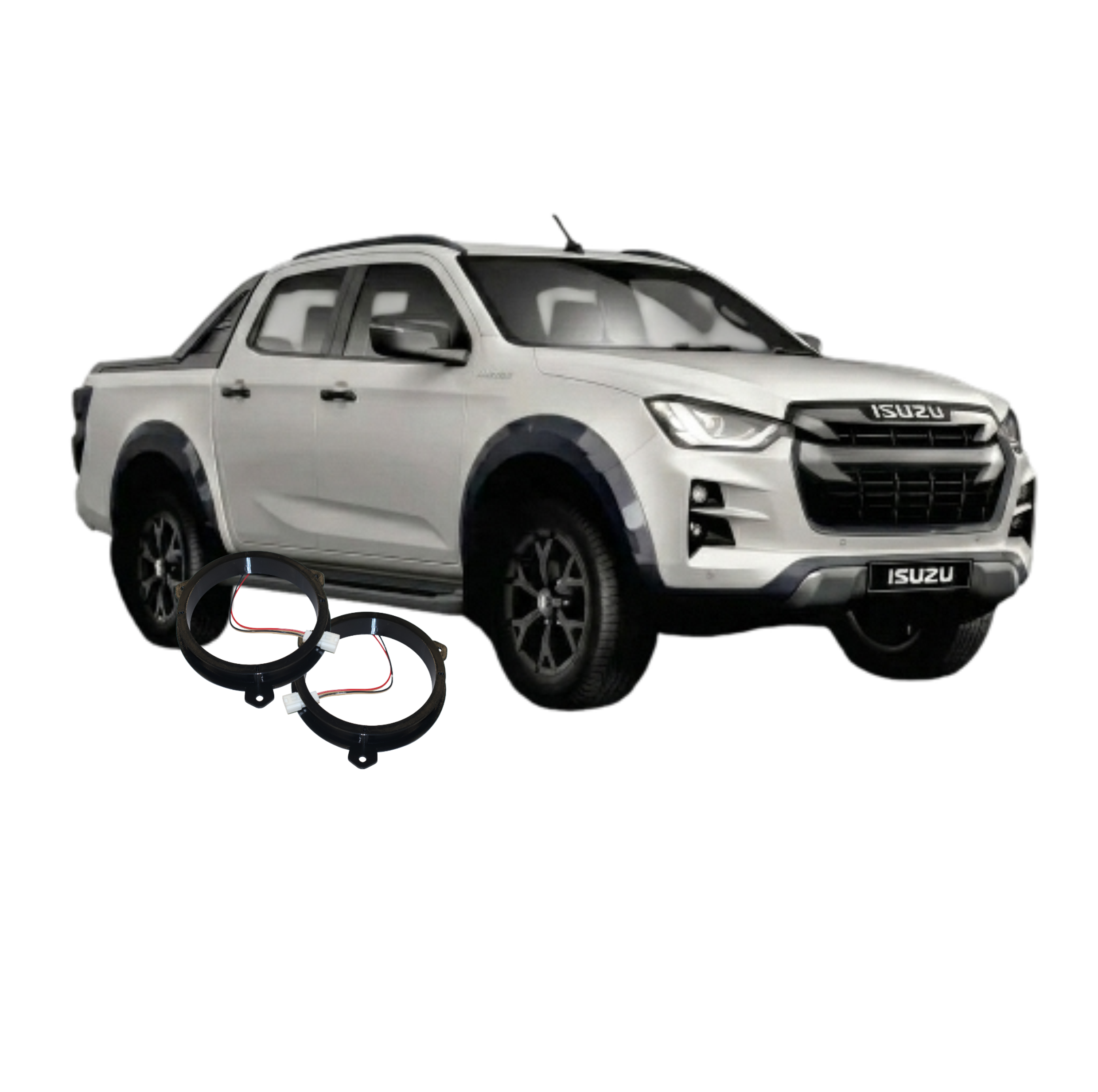 ISZ6.75-SP-STGS Ford Spacer with Connection Plug and Speaker Options