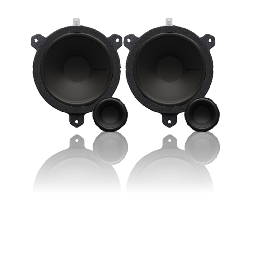 Toyota Hilux Spacers with Punch P3 6.5” 3-Way Component System - TOYNG-SP-P3V2-65 (Pair)